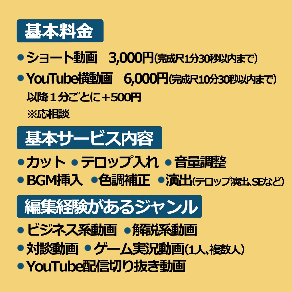 忙しいYouTuberさんの動画、編集します テロップ・演出・切り抜きもおまかせ　実写もゲーム実況も対応！ イメージ2