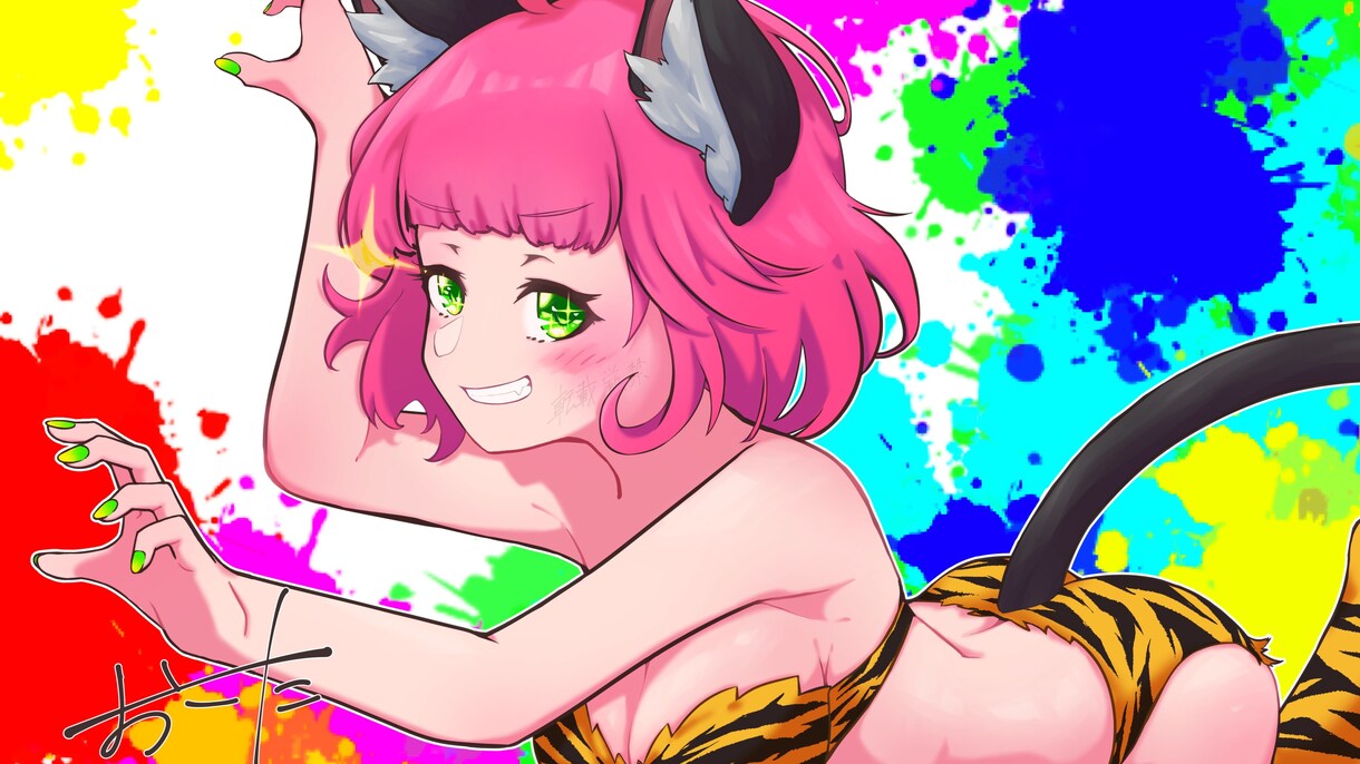 SNS用のアイコンを描きます かわいいキャラクターをアイコンにしたい方 イメージ6