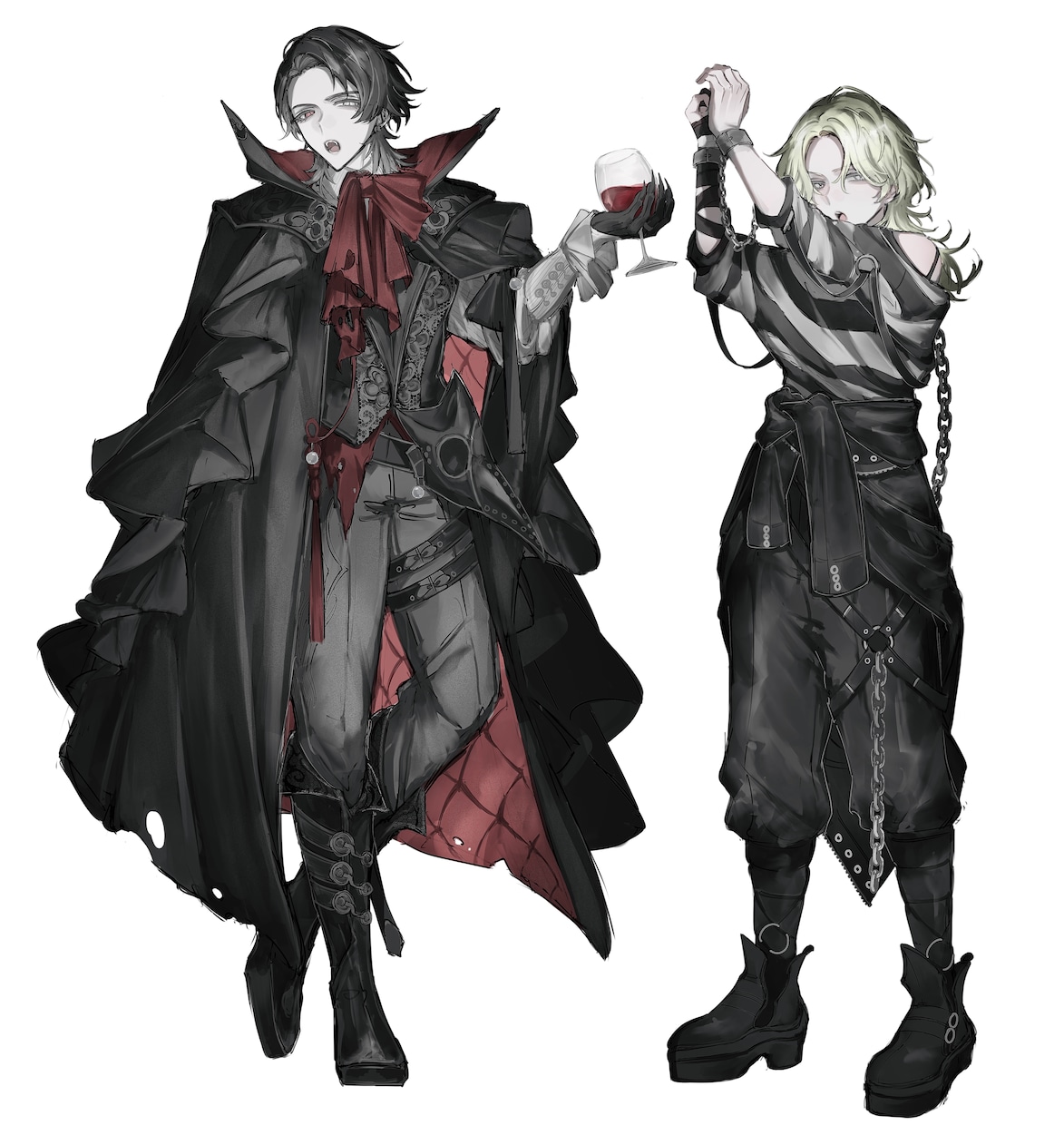 キャラクターの立ち絵やデザインを制作をいたします TRPG、オリジナルキャラクター、創作など イメージ5