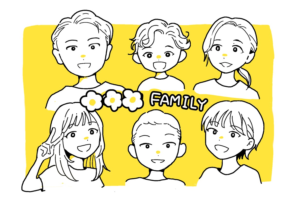 シンプルでやさしい似顔絵アイコンをお描きします あなたらしさを、やさしいタッチでイラストにします。 イメージ10