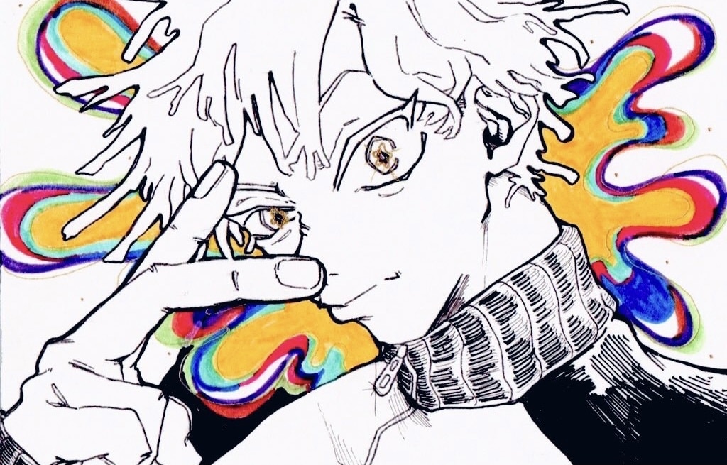 パキッとしたカッコ可愛いイラスト描きます プレゼントなどにいかがですか？ イメージ1