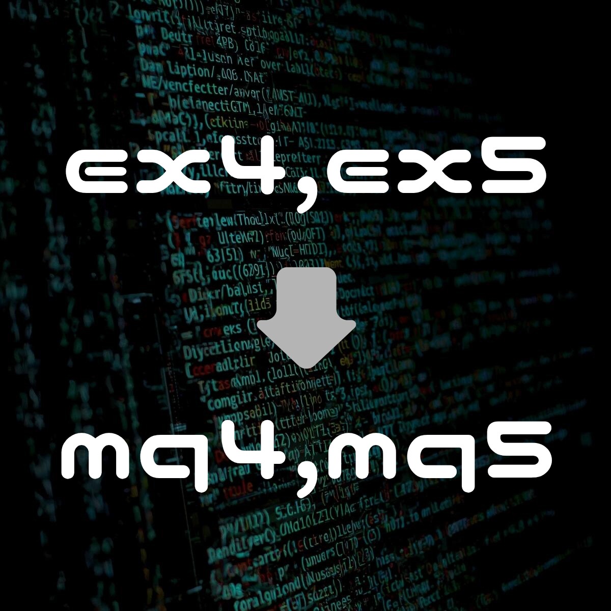 ex4,ex5をデコンパイルします 旧ビルド方式も対応します！まずはお見積もりからお願いします！ イメージ1