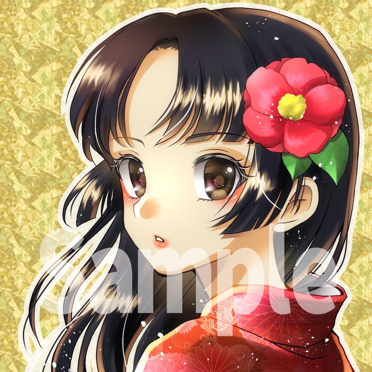 SNSで使える可愛いアイコンを作成します 女の子、男の子、ちびキャラまで、柔軟に対応します！ イメージ4