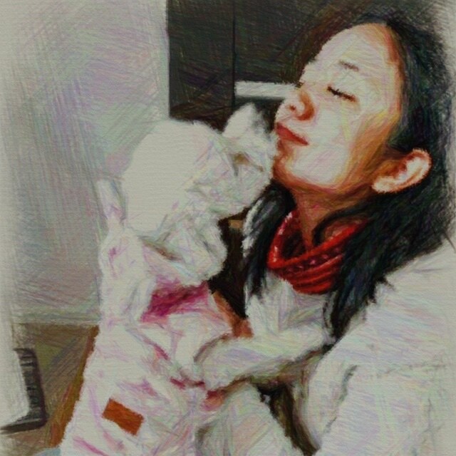 写真を絵画風に加工します ペットや子供の写真などを絵画のように飾りましょう！ イメージ7