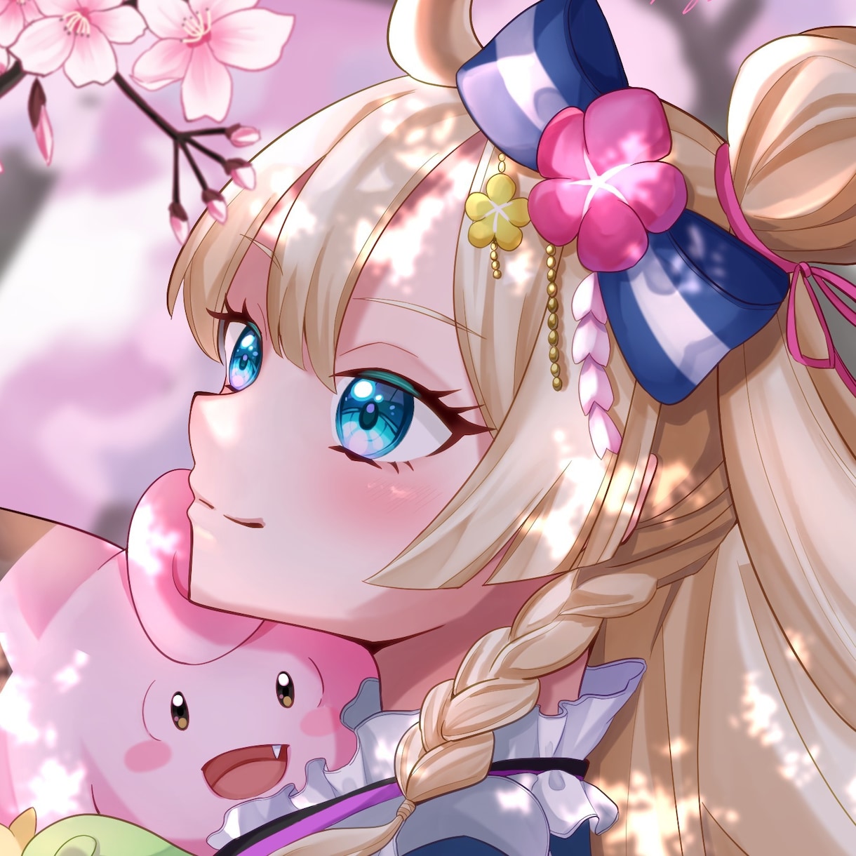 アイドル系・かわいい女の子イラスト制作します SNSや記念用にぴったりの一枚をお届けします イメージ1