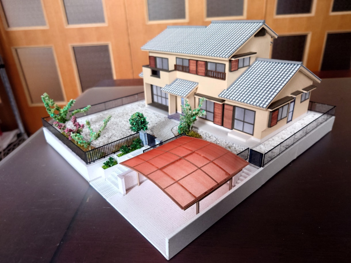 建替え前の旧住宅等の思い出に建築模型を製作します 被災住宅など無くなってしまう建物の思い出を形に・・・ イメージ4