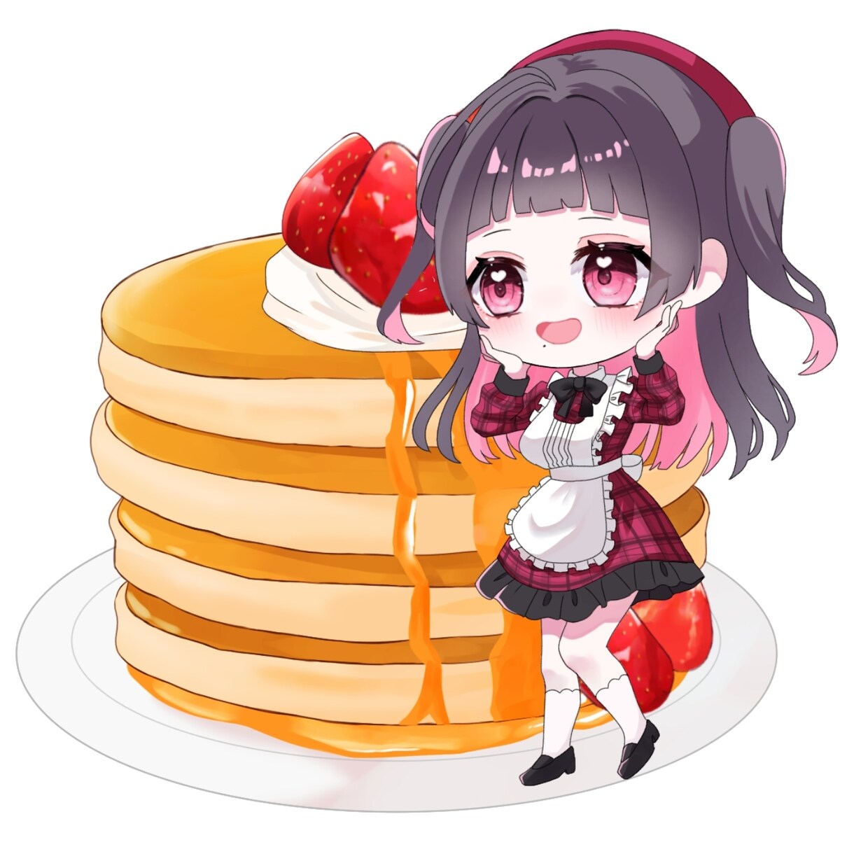 1枚最短1日！最長3日間商用OKミニキャラ描きます 対応可能時のみ受付中にしています！ イメージ1