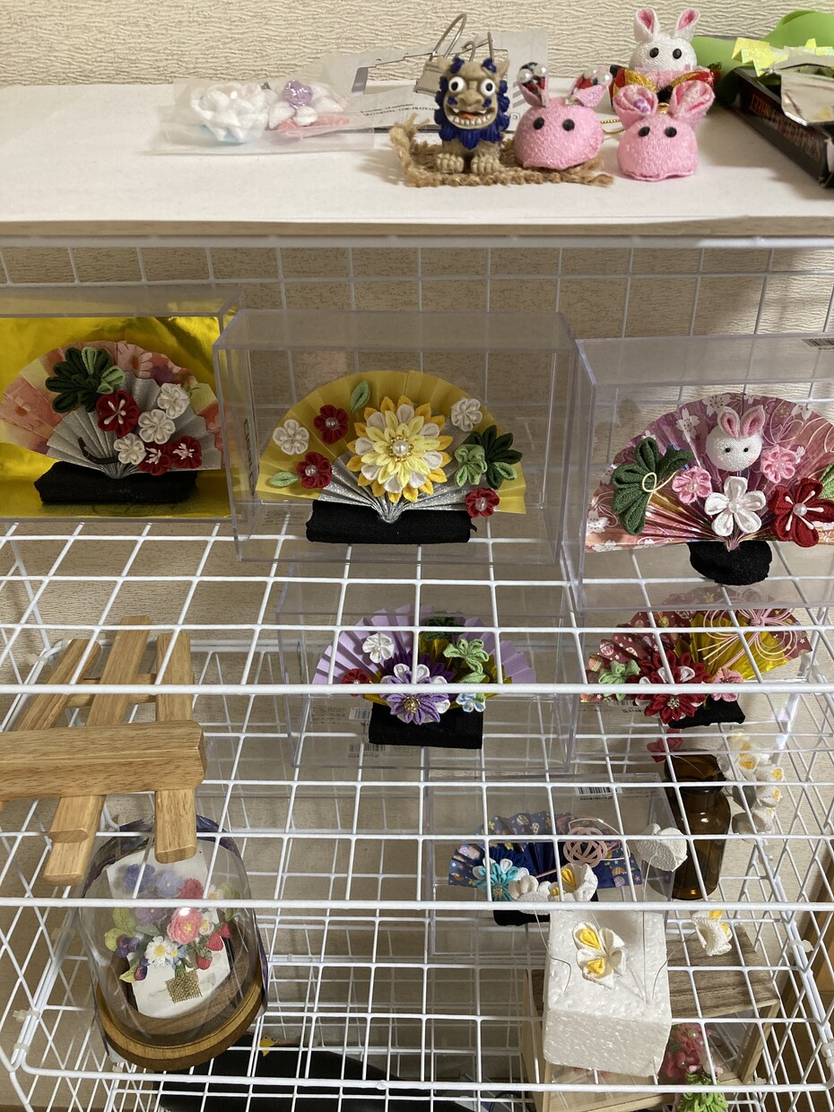 つまみ細工を主に作っています お部屋の小さな癒しな空間をプレゼント致します。 イメージ5