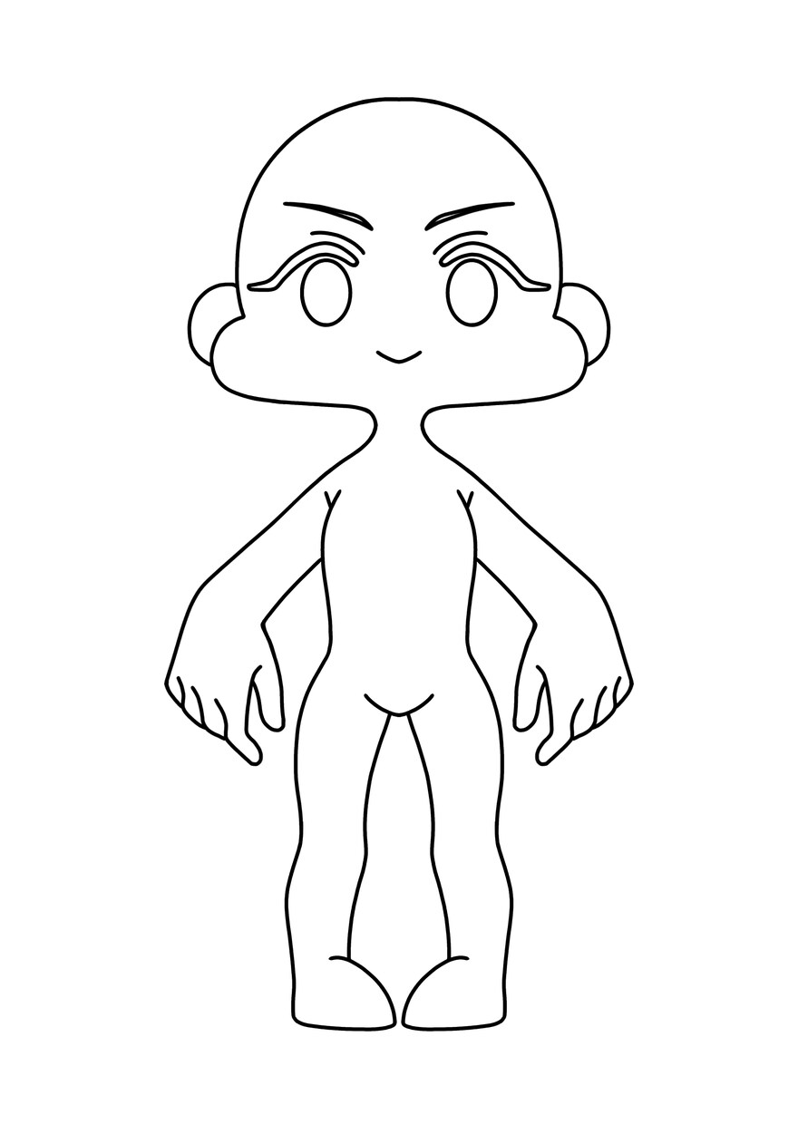 ミニキャラですます 納期早め!!ミニキャラかわいい!! イメージ1