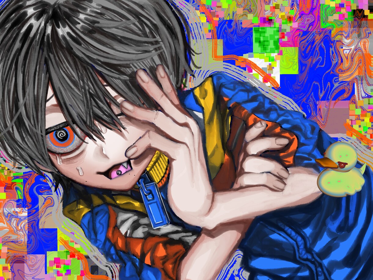何処か影がある可愛い、かっこいいイラストを描きます 個性のある自分だけの厚塗りイラスト、欲しくないですか？ イメージ6
