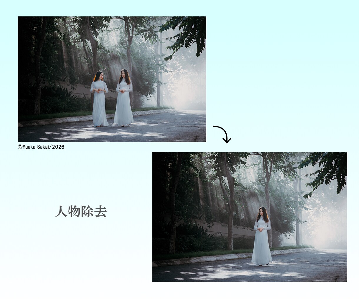 AI生成画像の破綻修正・合成・レタッチを承ります 迅速対応　Photoshopで丁寧に編集いたします イメージ3