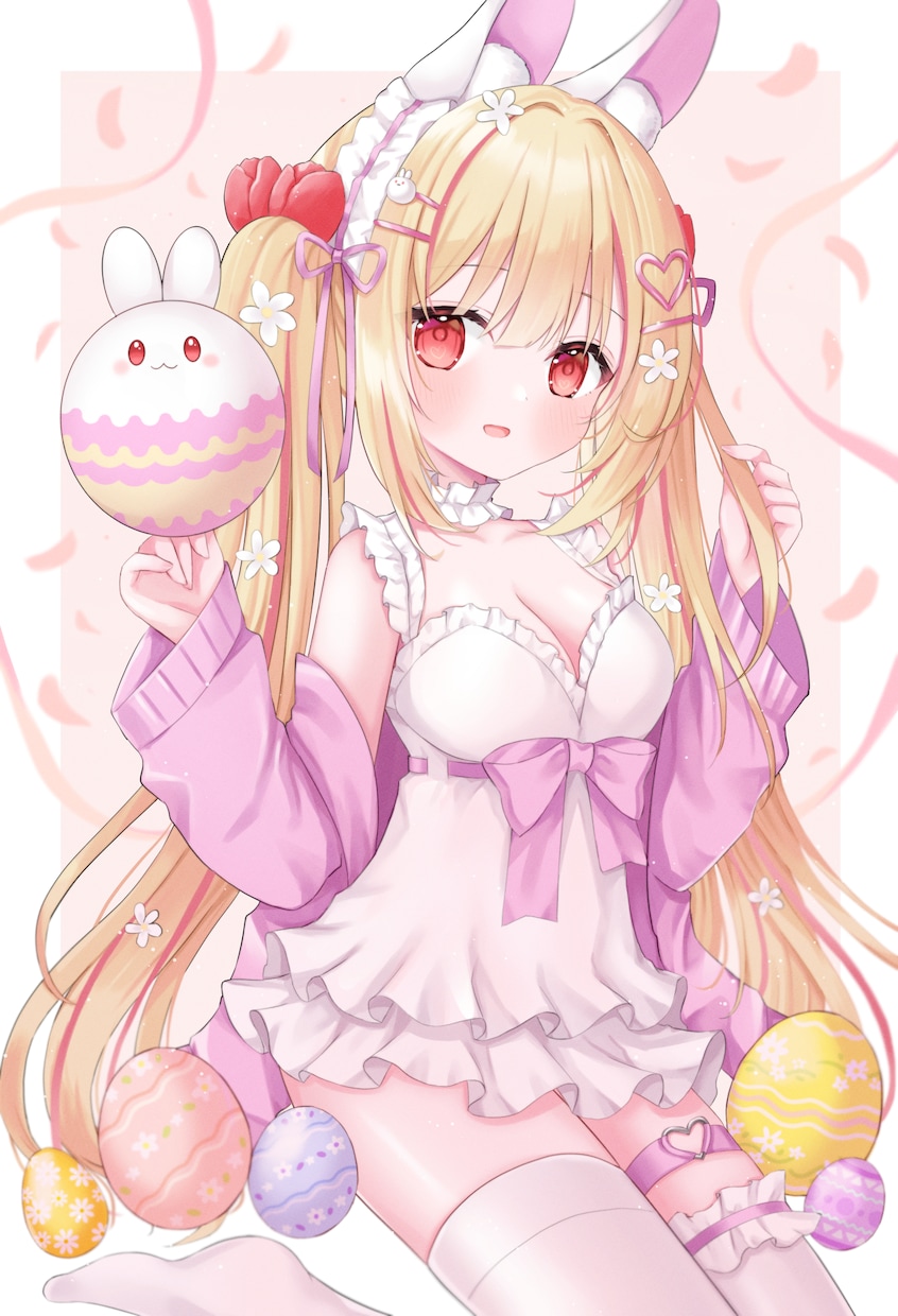 Vtuberやふわふわした女の子イラストを描きます ◎1枚絵や立ち絵、パーツ分けはお任せください！ イメージ4