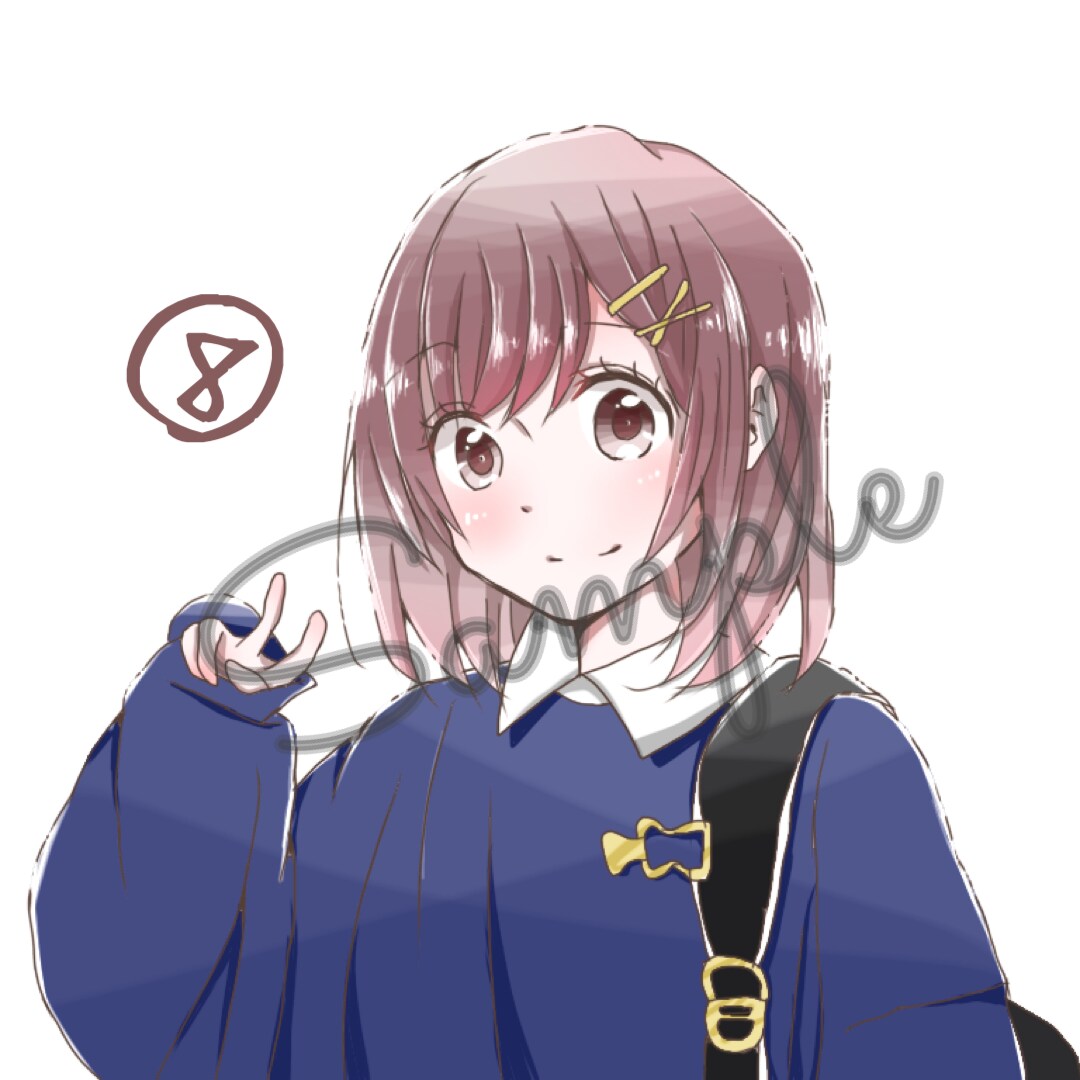 選べる可愛いアイコン提供します あなただけのふわふわ可愛いアイコンが選べる！見つかる！ イメージ7