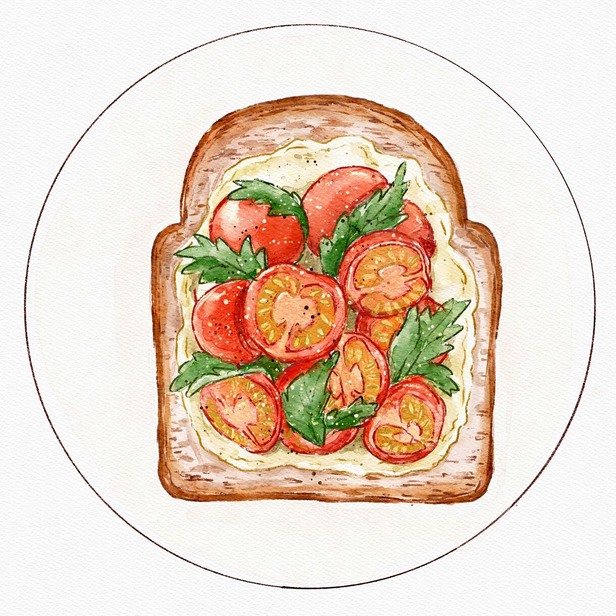 メニュー表、パンフレットなどかきます 惹きつける食べ物絵、ずっと見ていたい絵 イメージ2