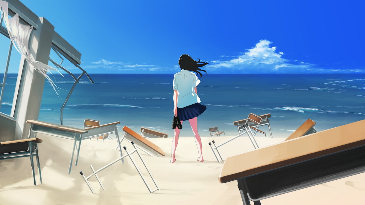 映画のように物語のある一枚絵・背景絵を制作します 丁寧な打ち合わせ◆あなただけの世界を元アニメーターが描き出す イメージ4