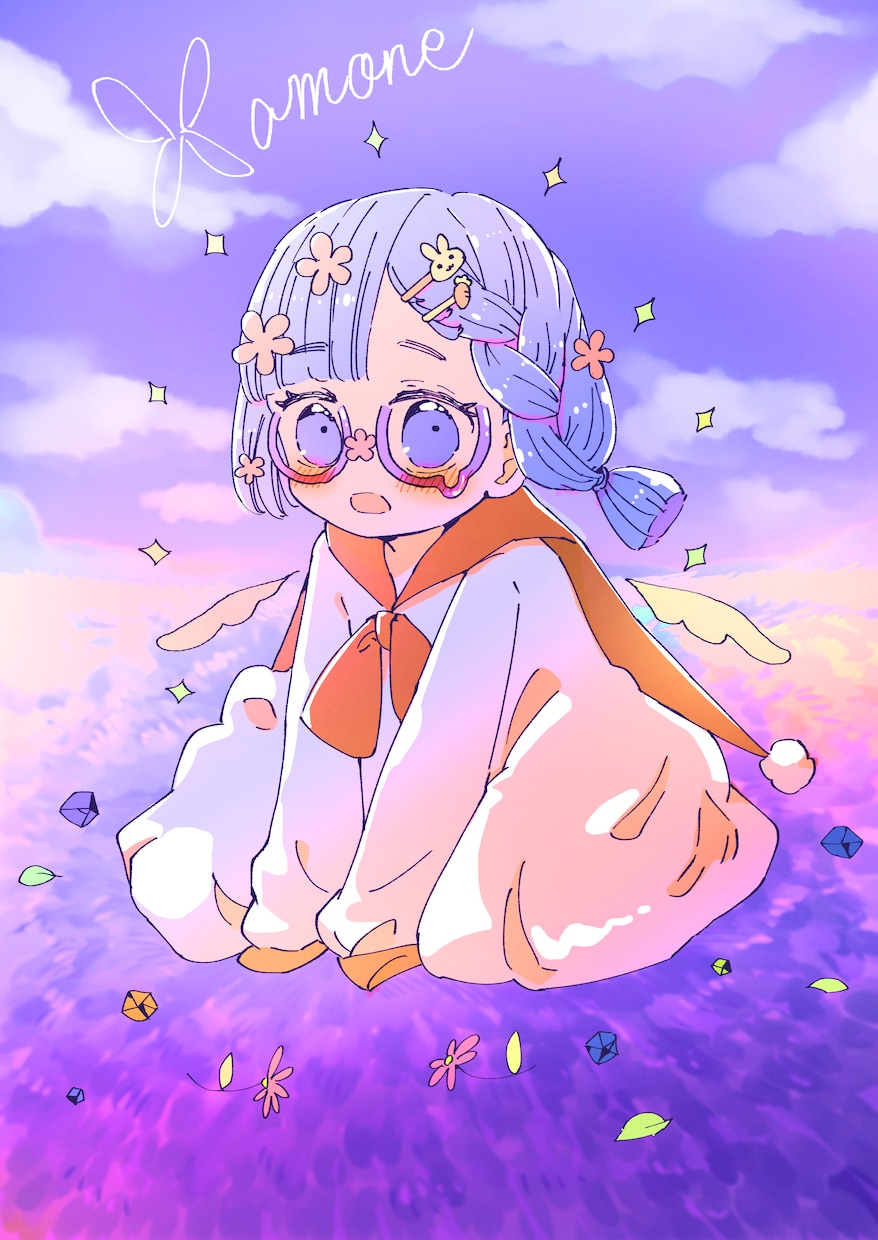 イラストやカラー漫画の着彩をお受けします 線画は好きだけど着彩は外注したい方に！キラキラしたイラストへ イメージ4