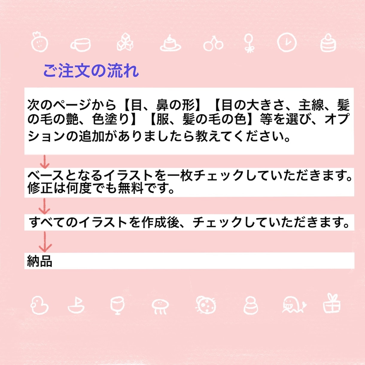 ３色で、優しいHAPPYカラーアイコン作ります ゆるふわ♪服装・髪型・アクセサリー自由・商用利用OK イメージ3