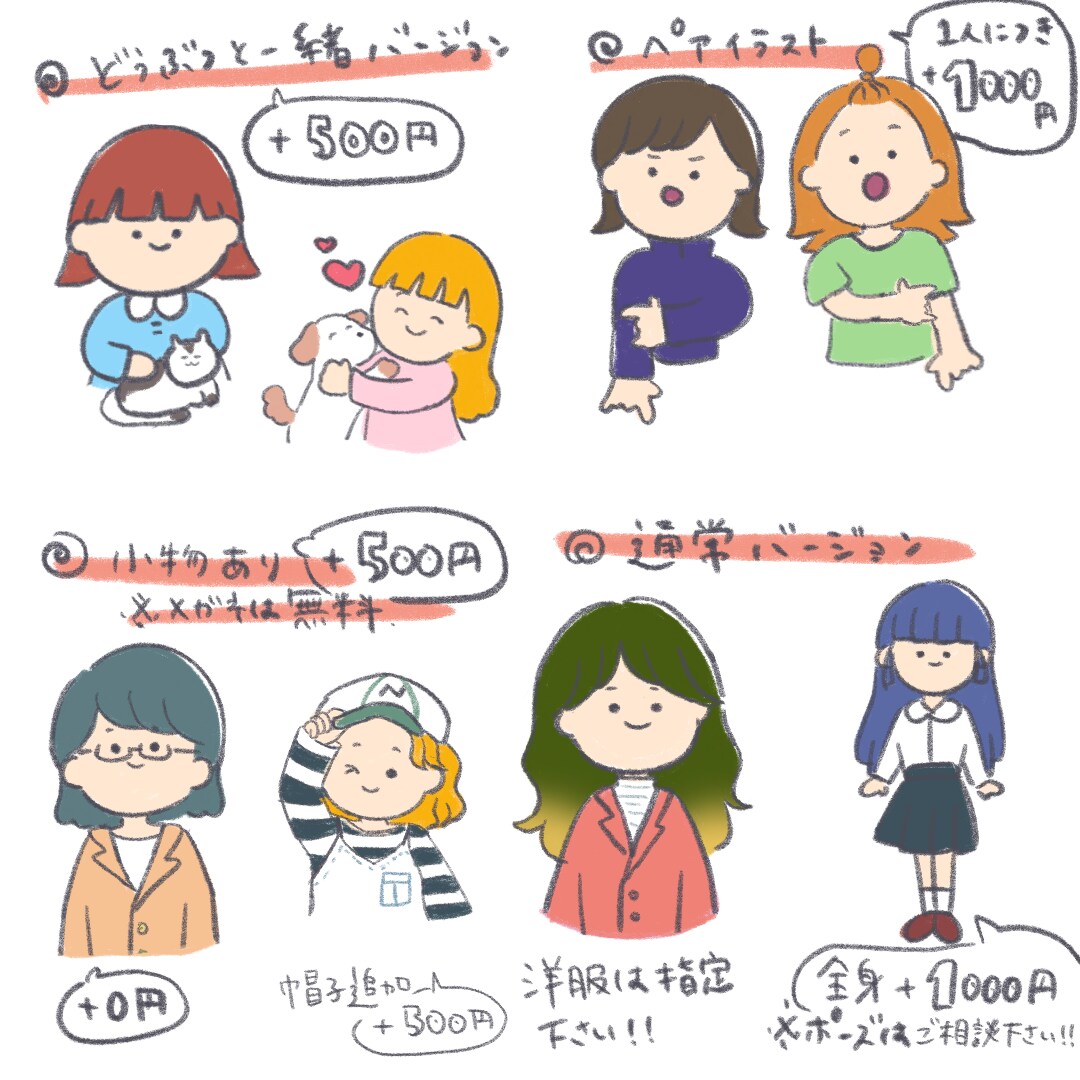 優しい雰囲気！親しみのある！アイコン描きます SNS、ブログに！ほっこりかわいいイラストを イメージ2