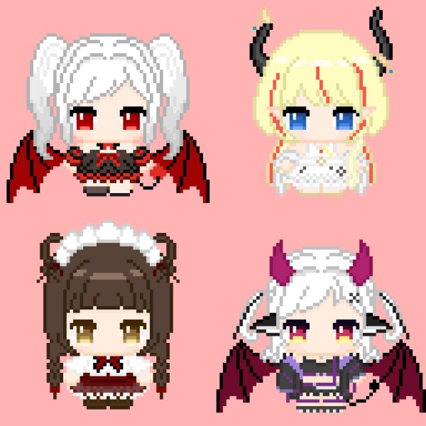 二次配布OK！あなただけのドット絵制作します 依頼者に合わせてドット絵を提供！！ イメージ2