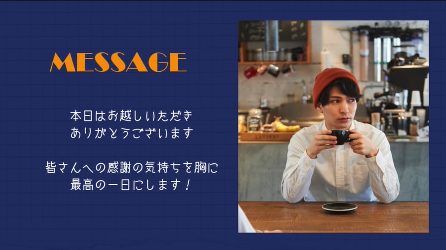 プロフィールブック風オープニングムービー作成します 短納期もご相談ください！別途オプションにて対応します イメージ3