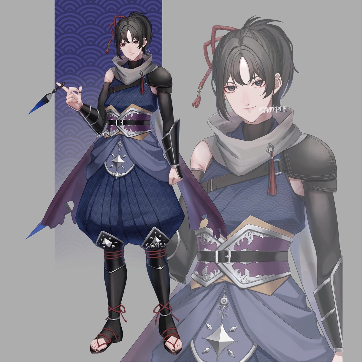 VTuber、TRGG等のイラスト制作いたします VTuber、TRPG、ゲーム等立ち絵 イメージ6