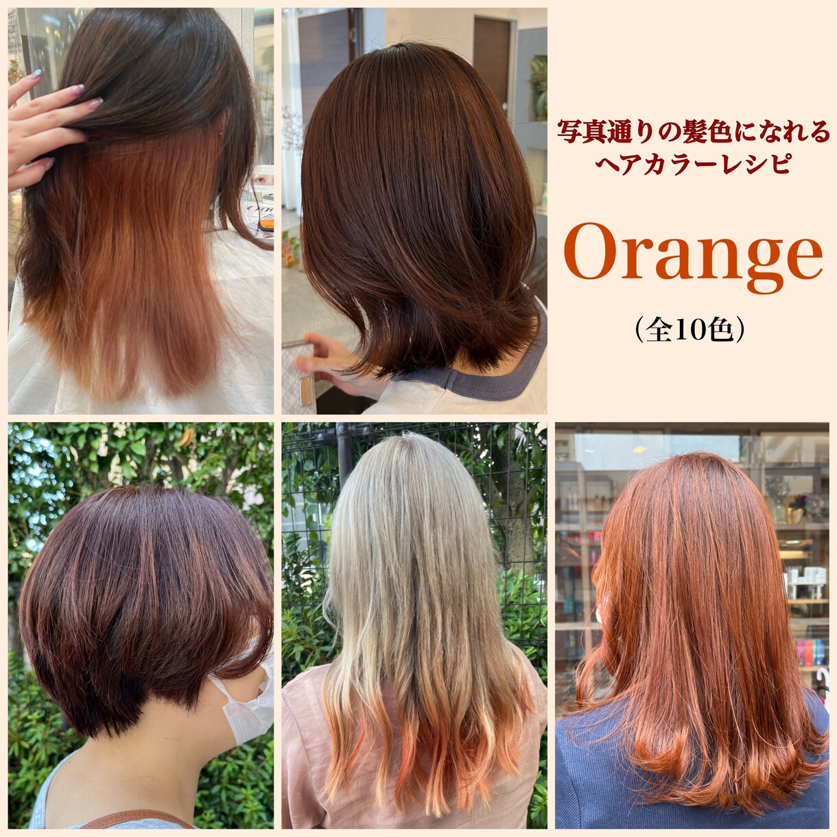 写真通りの髪色になれるヘアカラーレシピを提供します 【実績あり】インスタで流行りの髪色になりたい女子大生・必見 イメージ4
