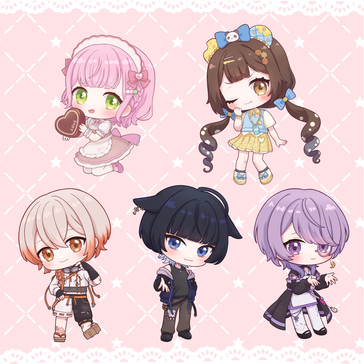 商用利用可⭐︎SDイラスト描きます やわらかな雰囲気に仕上げます♪ イメージ2