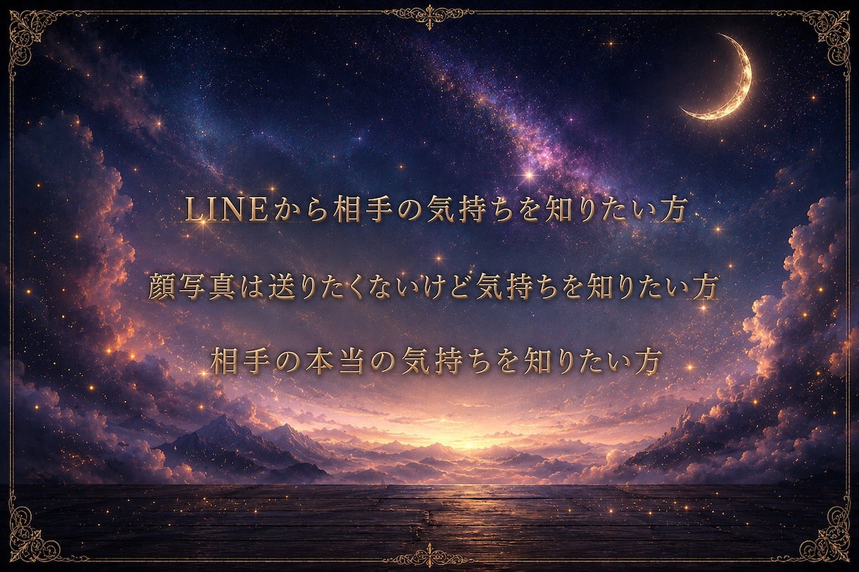 LINE深層心理分析｜未読既読、心の奥底まで視ます 相手の気持ちを会話やLINEから分析。相手の心を読みたい方 イメージ2