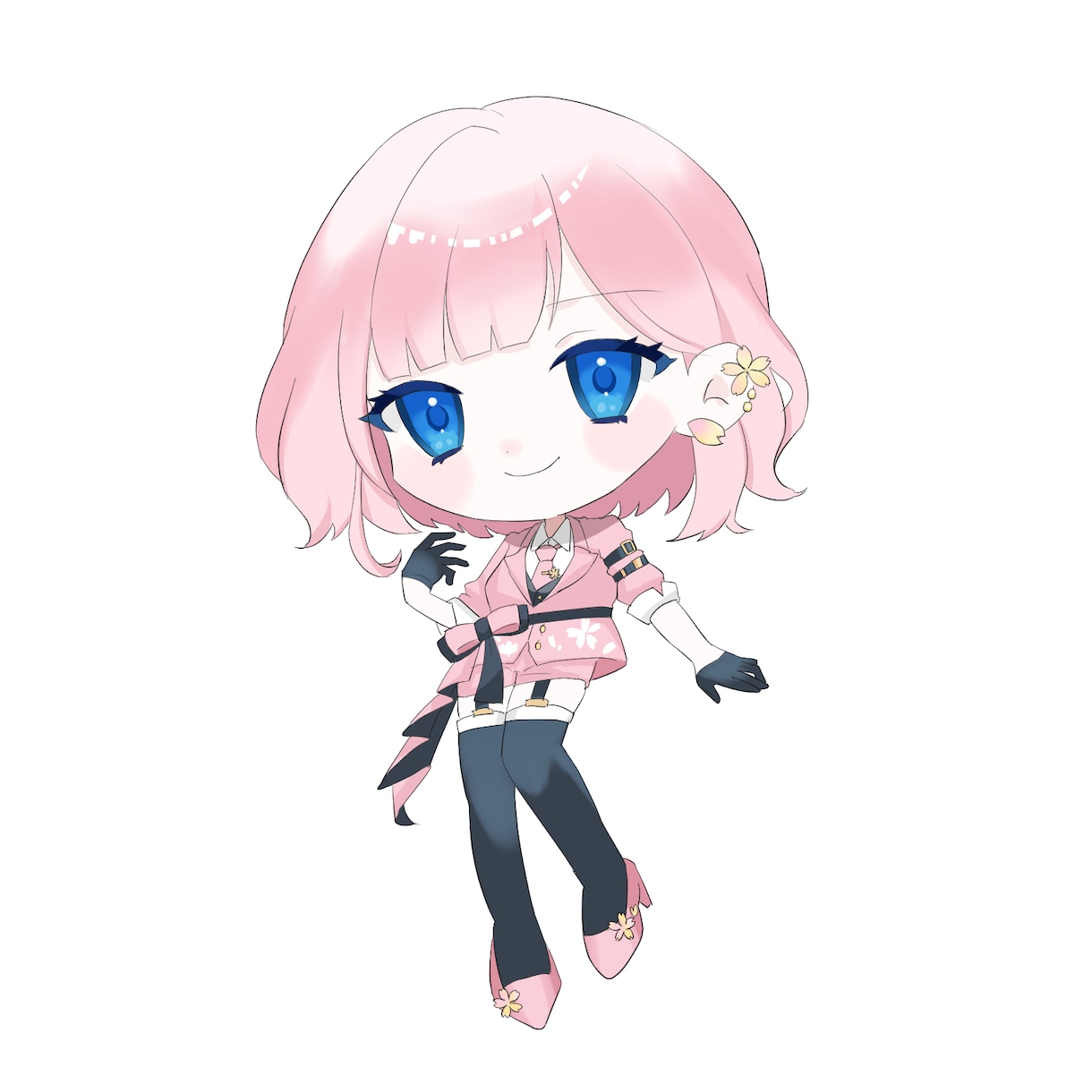 商用込！SNS・返礼品に！可愛いミニキャラ描きます グッズ、配信用などに！商用利用OK イメージ6