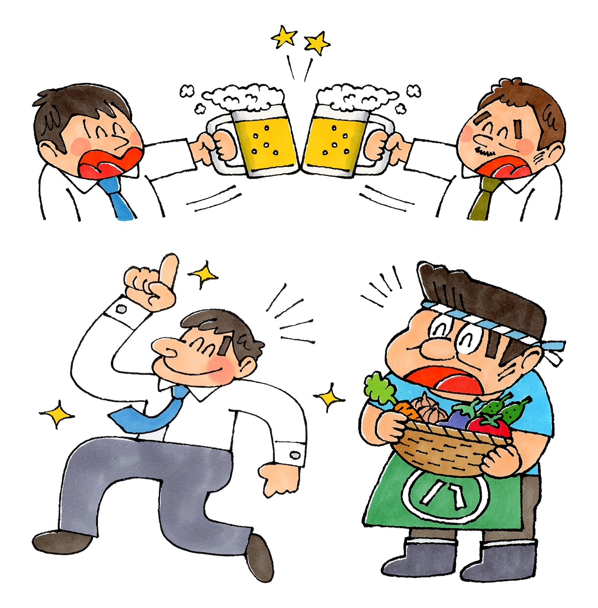 かわいい子供、人物描きます [アナログ手描き]ウェブ、SNS、印刷物などの挿絵にどうぞ！ イメージ8