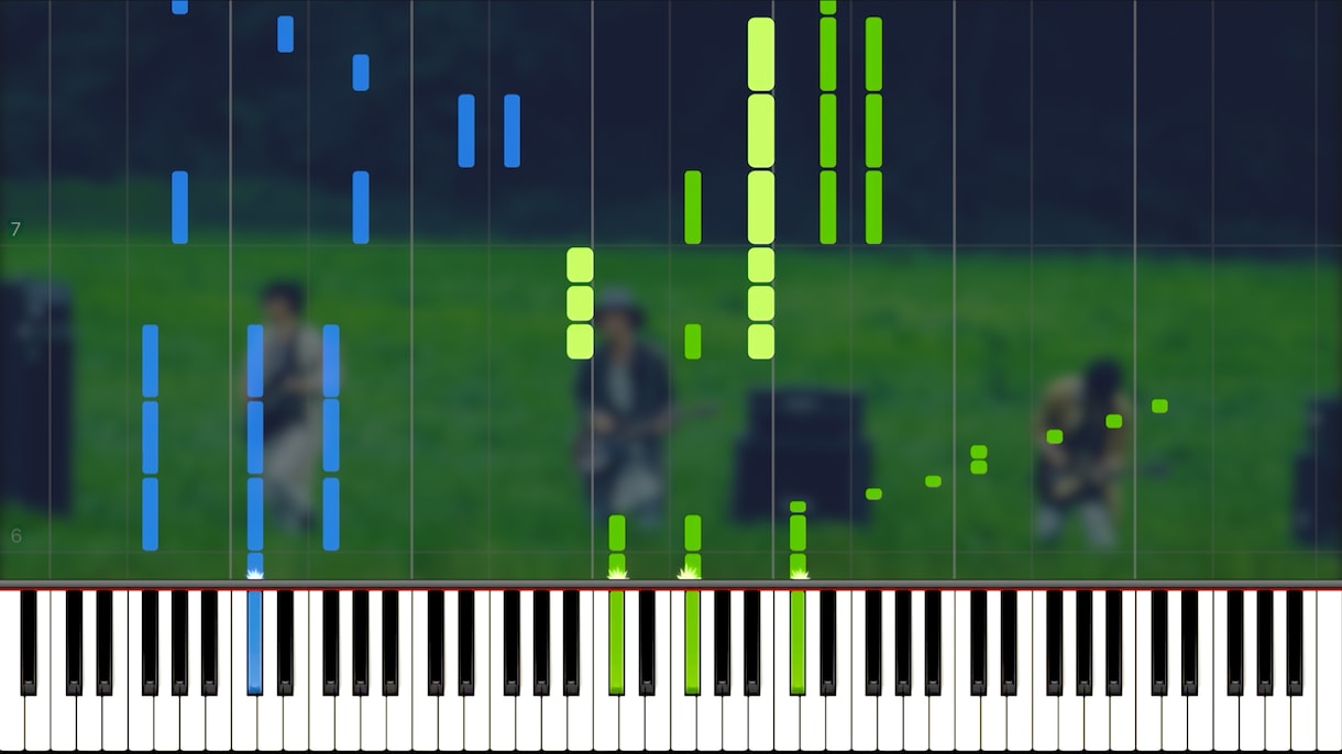 MIDI（or楽譜）をビジュアル化して動画にします ピアノの楽譜を読むのがなかなか苦手な方へ イメージ1