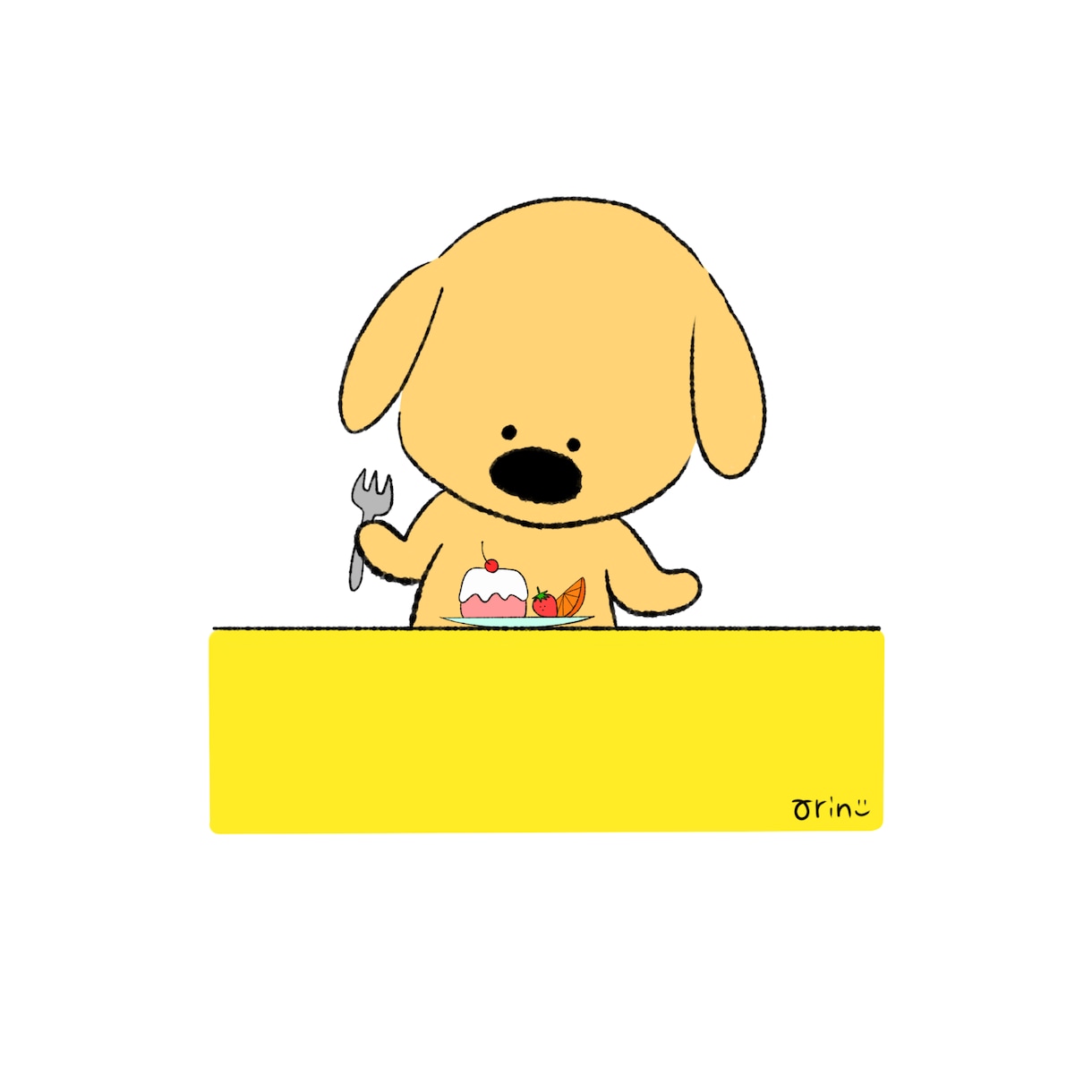 イラスト、ロゴ、メッセージカード作成します ゆる〜くかわいいイラストあなたのためだけに描きます！！ イメージ2