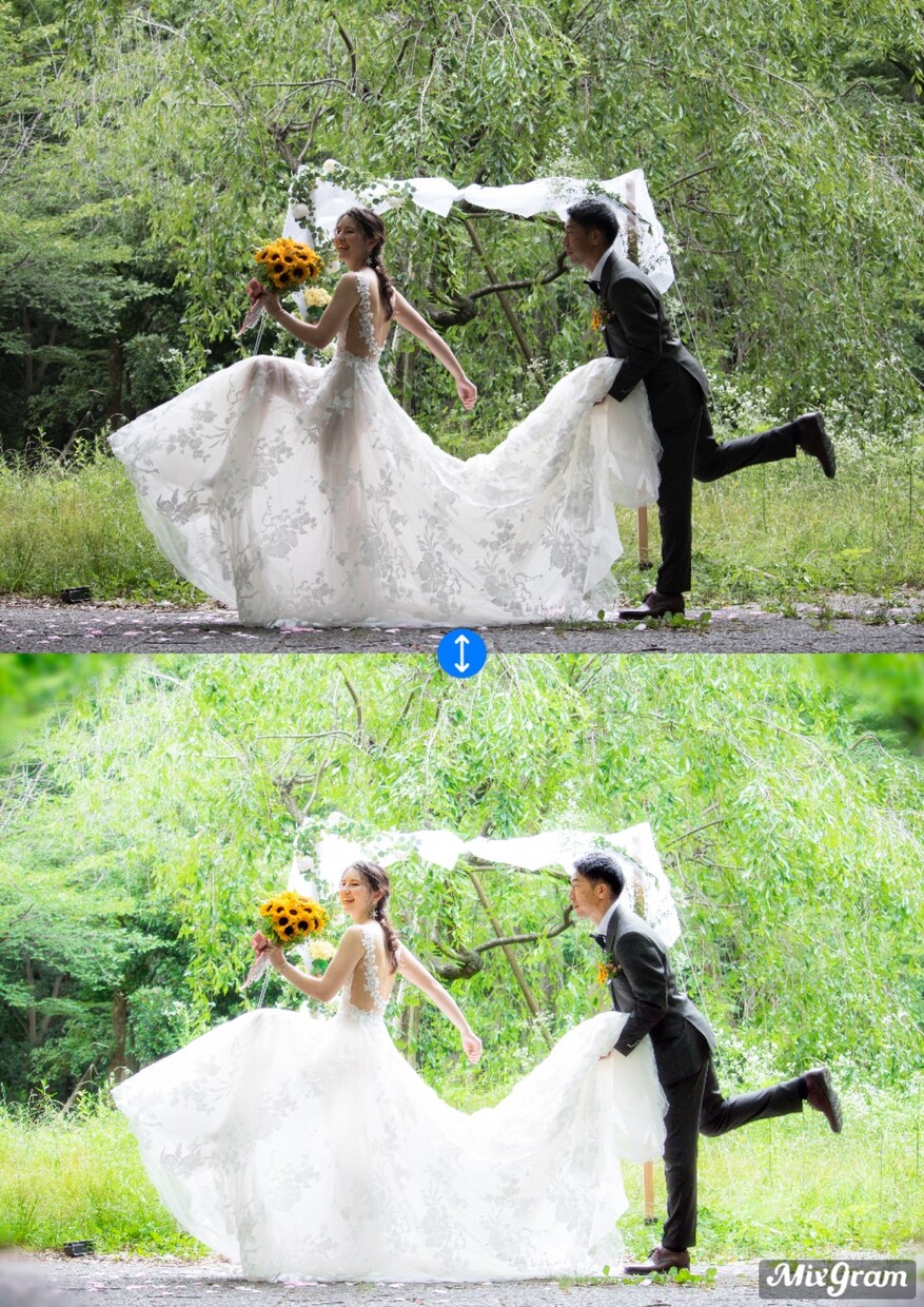 写真加工・レタッチ　素材はそのまま美しく仕上げます SNS、婚活アプリ、プロフィール写真などにもお使いください♪ イメージ4