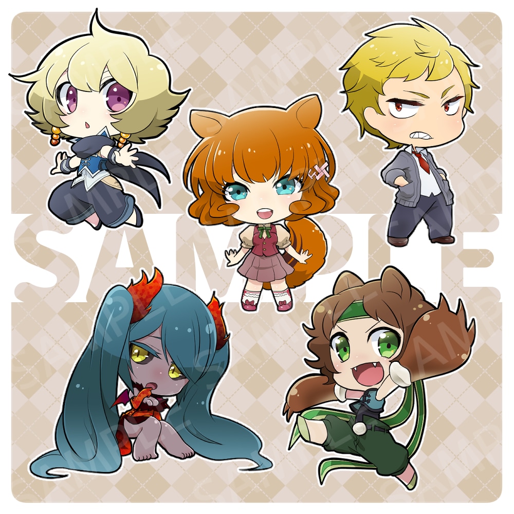 アイコンに使える！SDキャラクター描きます ぷにぷに！かわいい！ちびキャラをお求めの方へ！ イメージ5