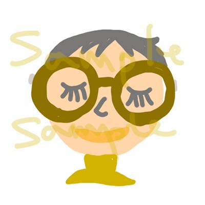 ポップでゆるかわ♡まあるい顔のイラスト描きます カラフルでキュート♡高画質でプレゼントにもおすすめです イメージ8