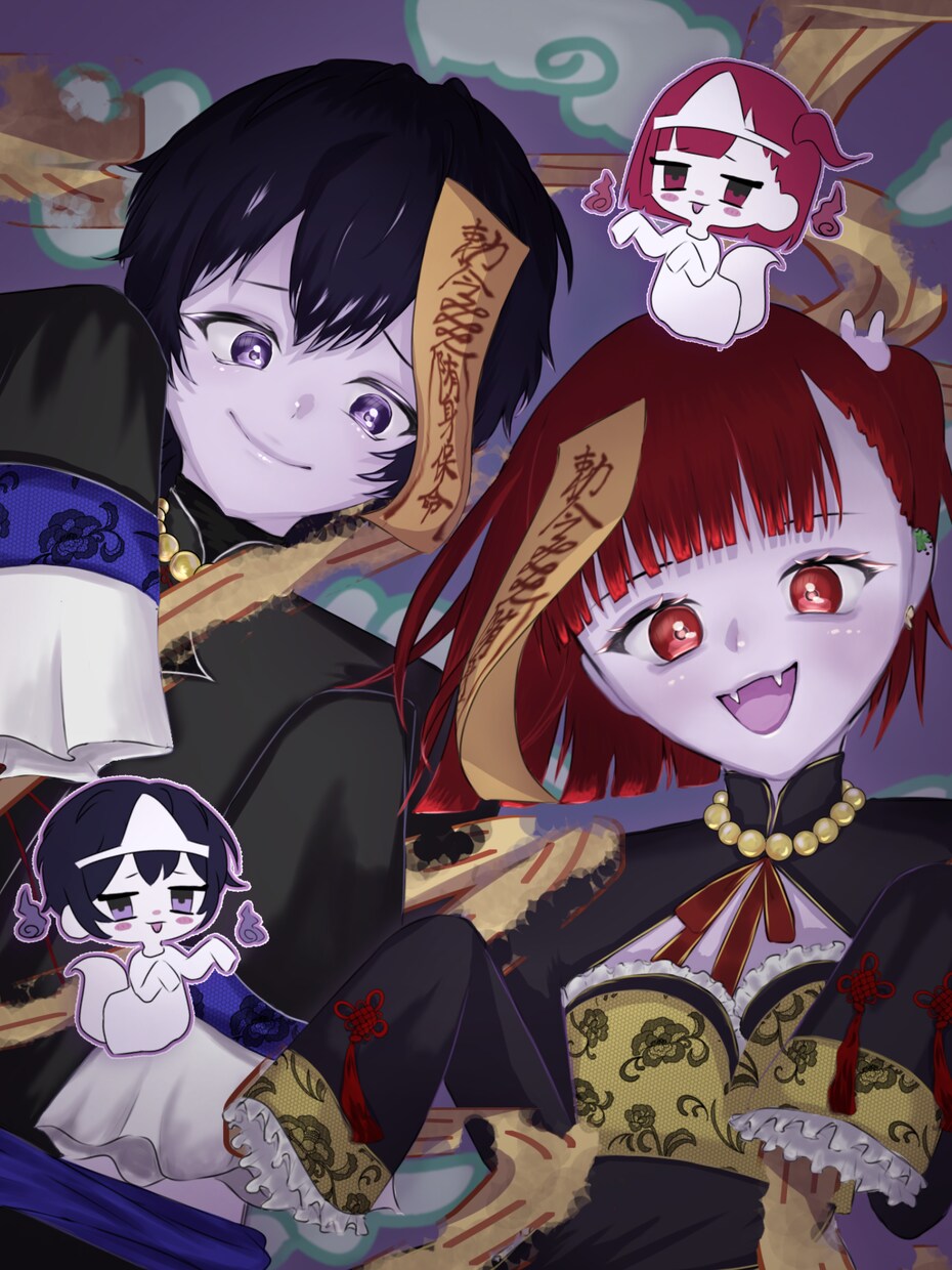 配信背景等、商用利用ありのイラストを作成します ハッキリとした色味のイラストになります! イメージ1