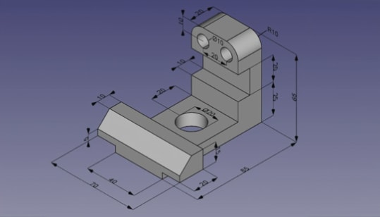 手描き図・寸法図から3Dモデルを作成します 機械図面（手描き・寸法図）から3Dモデルを作成します イメージ1