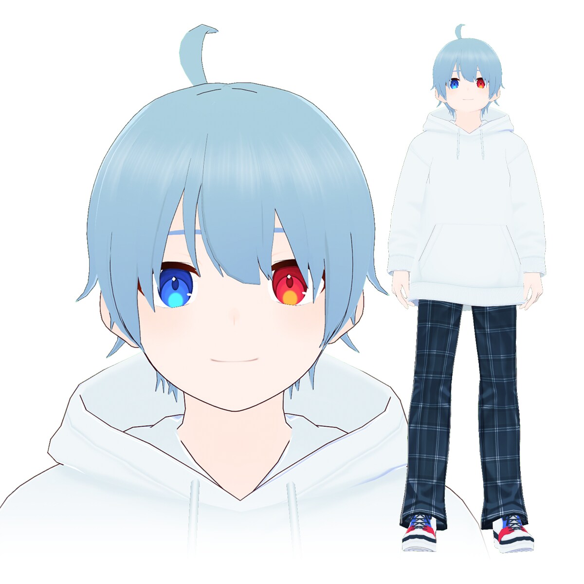 立ち絵のみOK！VRoidで3D化します VTuberさん向け！キャラデザからも承ります イメージ5