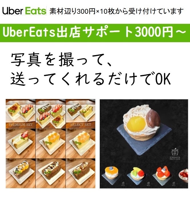 UberEats出店サポートいたします 素材をお送り頂けば、加工修正後、指定のサイズで納品します イメージ2