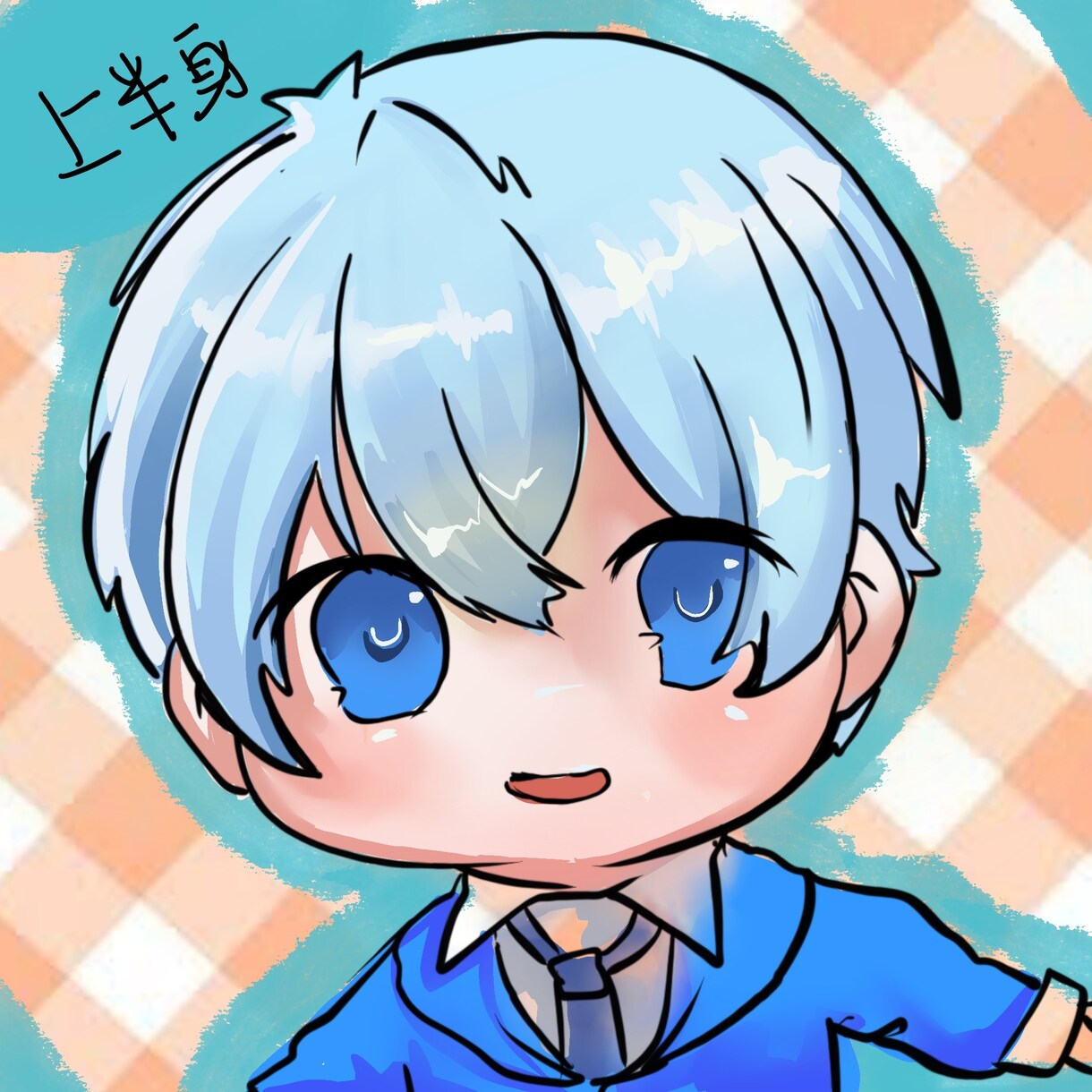 ミニキャラアイコン描きます ミニキャラのアイコンかきます上半身3000円,全身4000円 イメージ2