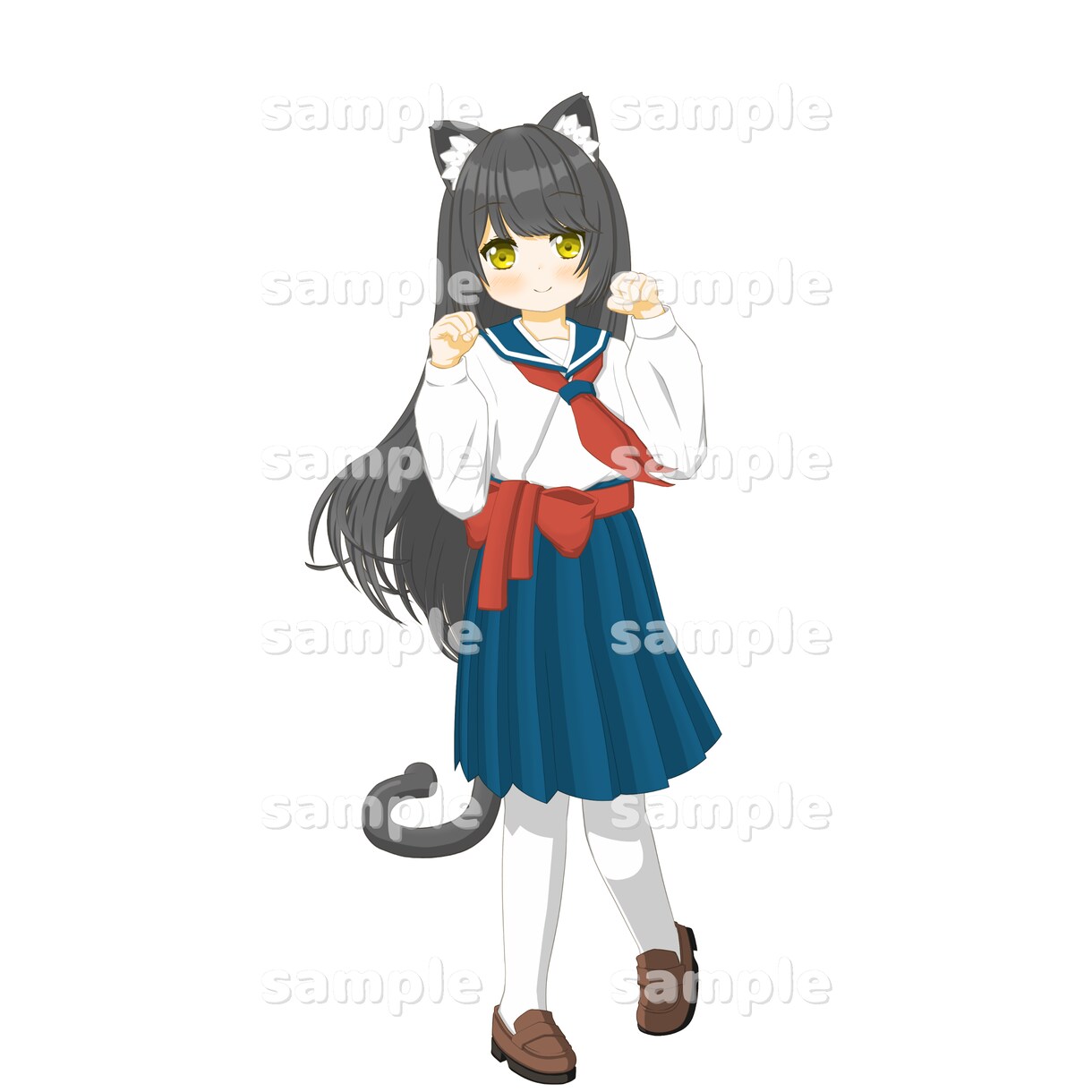 アイコンイラストを可愛く描かせて頂きます 素朴で穏やかなケモミミの女の子を描きます。 イメージ7