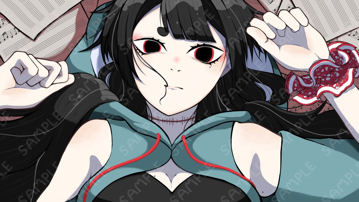 目を惹くイラスト作成します 個性的なイラストお任せ下さい！ イメージ4