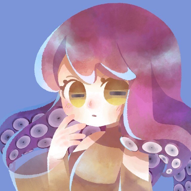 SNS用アイコン描きます 主線なしイラストのアイコンが欲しい方に イメージ2