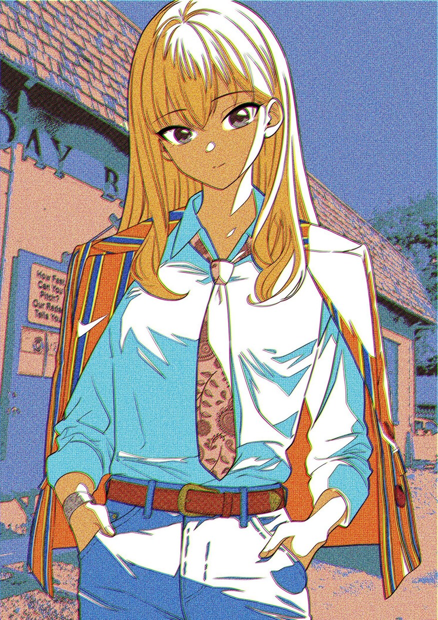 レトロな背景・人物、イラスト描きます レトロコミックな雰囲気でちょっぴり懐かしさを感じたい方へ イメージ3