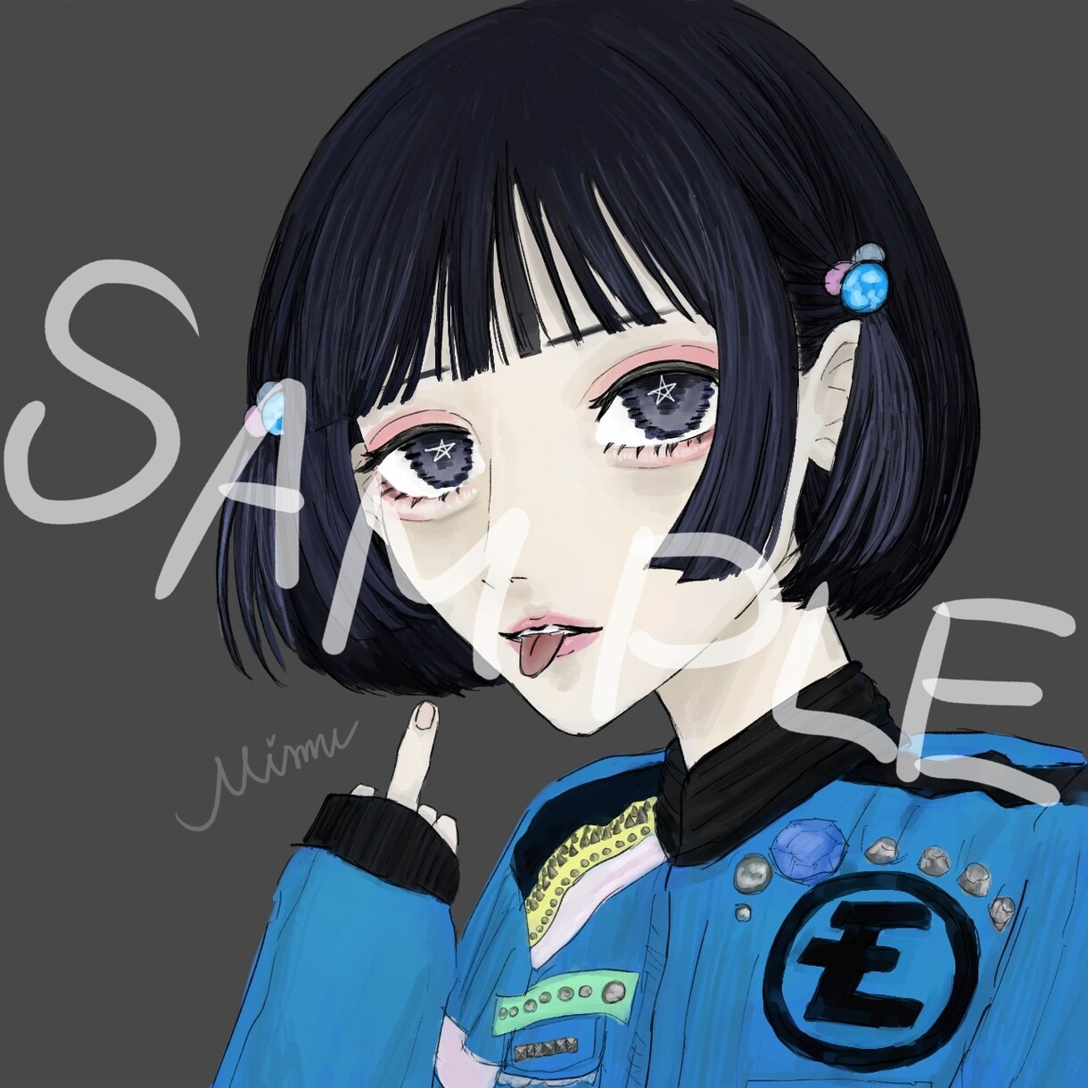 オリジナルの似顔絵を描きます アイコンやプロフィール画像などにご利用いただけます。 イメージ2