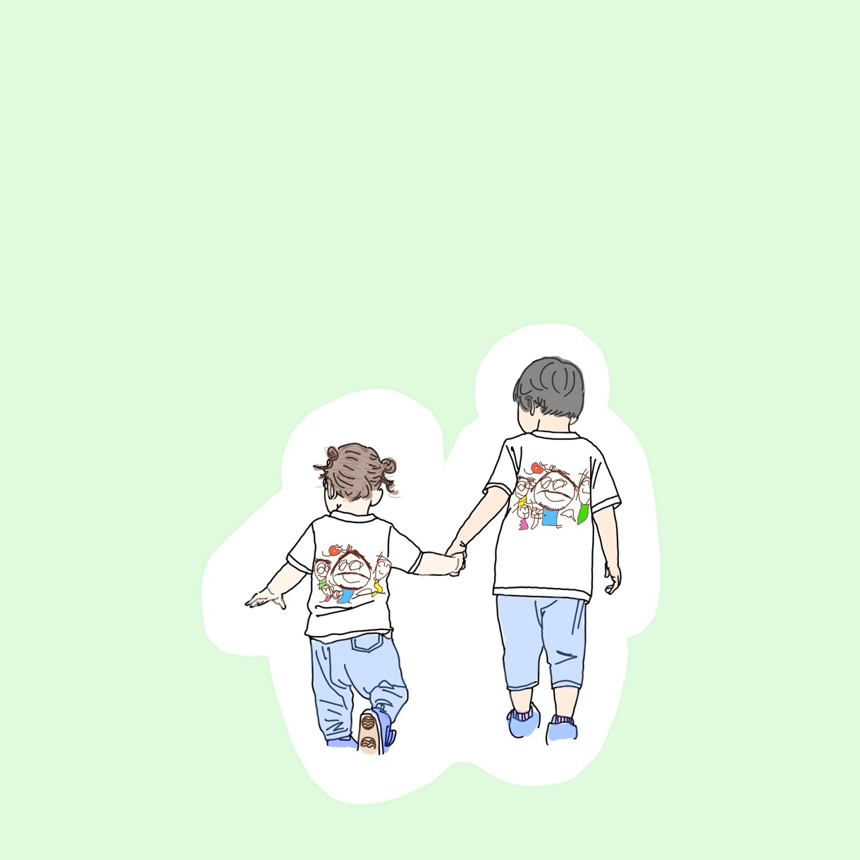 写真を元にイラスト作成いたします 大切な思い出をイラストに♪※先着10名様までモニター価格！ イメージ3
