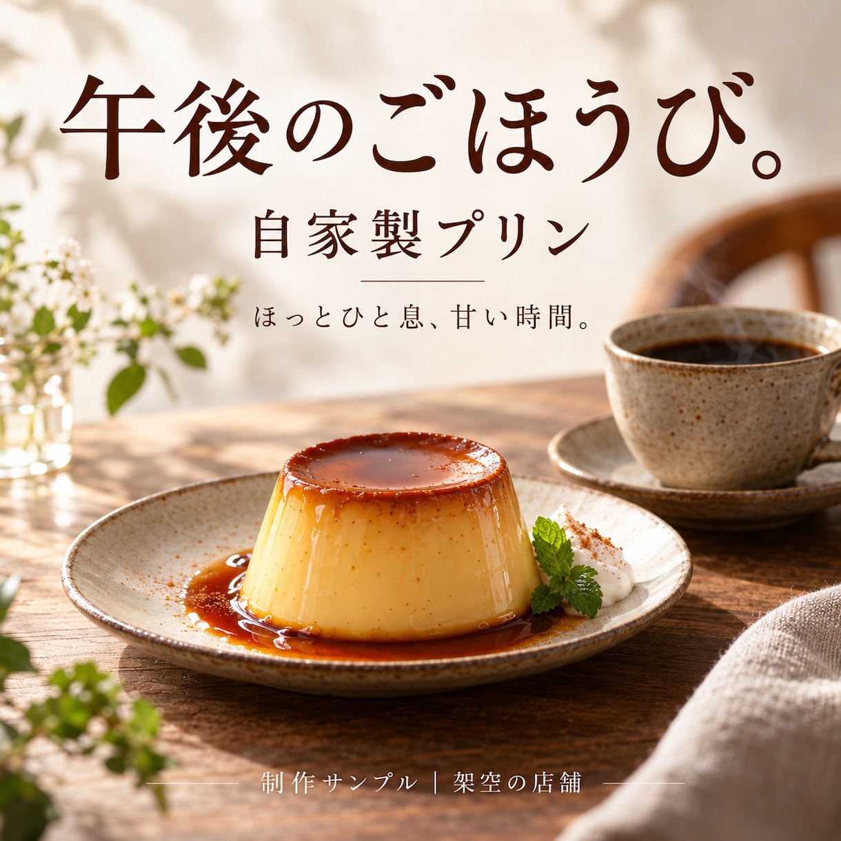 店舗向けSNS投稿画像と文章を制作します 商品紹介・告知をまとめて準備。毎月の継続制作も相談可能 イメージ7