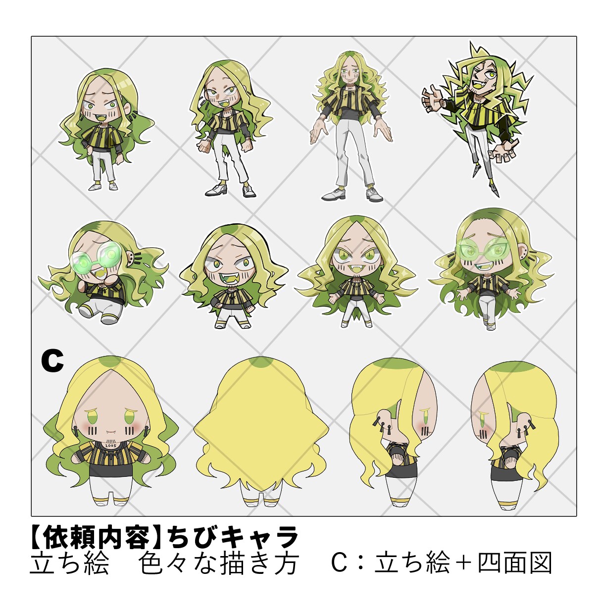 キャラクター制作承ります 個性的なイラストを得意としています！ イメージ4