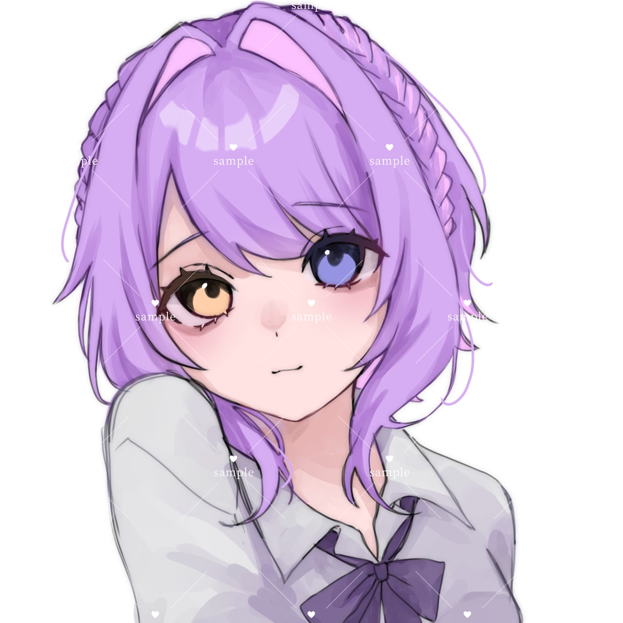 可愛いアイコン 夢絵を心を込めて描きます ふんわりしてかわいいイラストです イメージ2