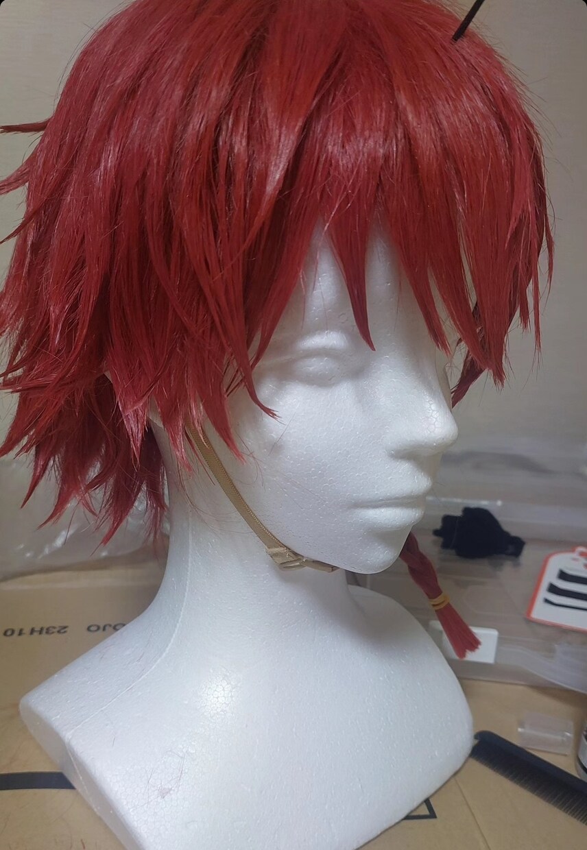 コスプレなどで使用するウィッグを作ります ウィッグを作るのが苦手な方などにおすすめです イメージ1